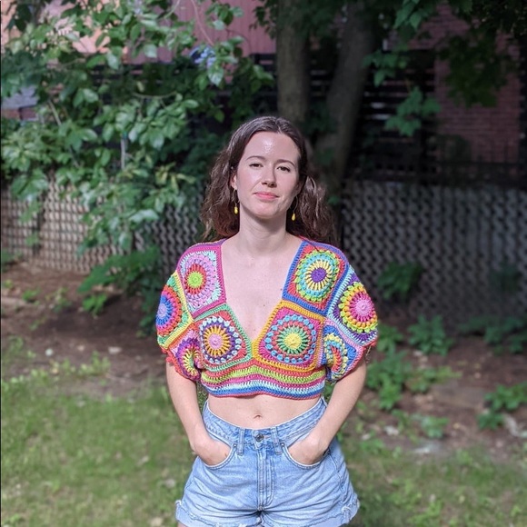 Brand New Crochet Crop Top - Picture 4 of 7